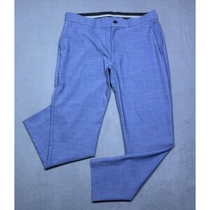 State And Liberty Pants Mens 33x28.5 Dress Pant Heathered Performance Modern